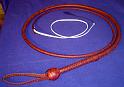 8ft Whiskey 12 plait Indiana Jones bullwhip 1B